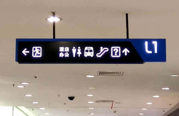 室內(nèi)吊牌燈箱