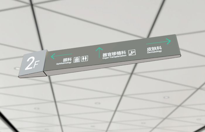 吊掛類標識牌